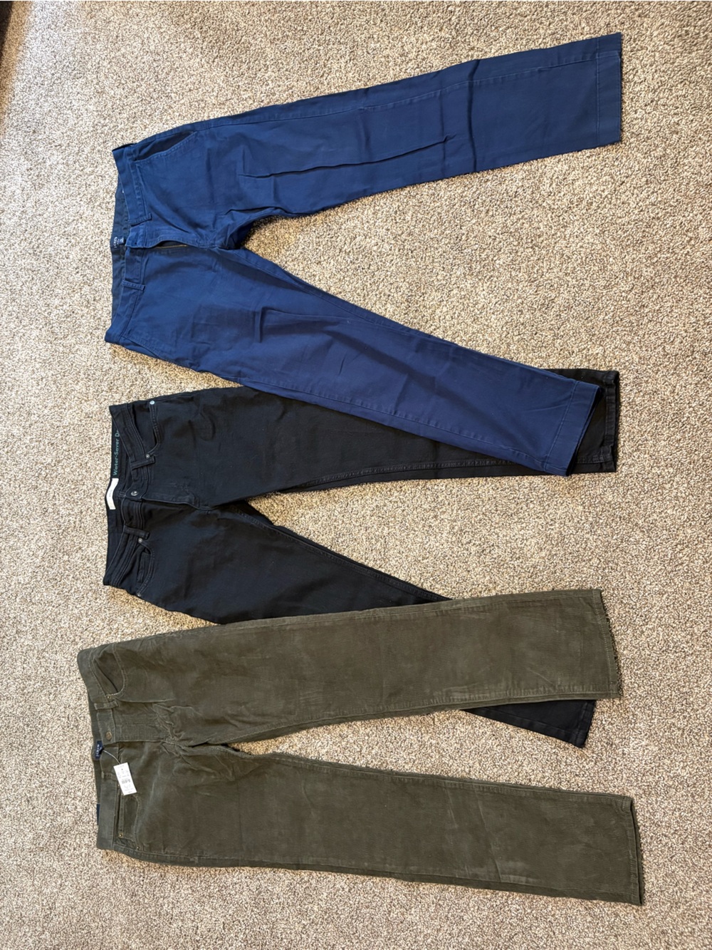 Mens casual pants lot of 3